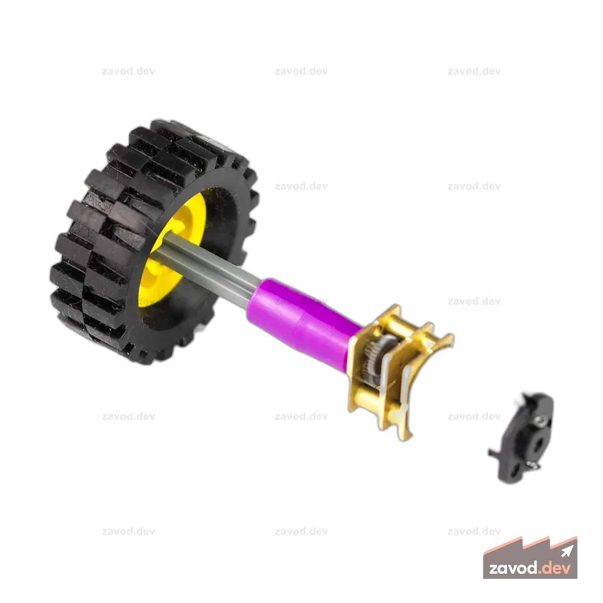 Металлический мотор-редуктор Micro для адаптера оси LEGO® (4 шт. в упаковке)