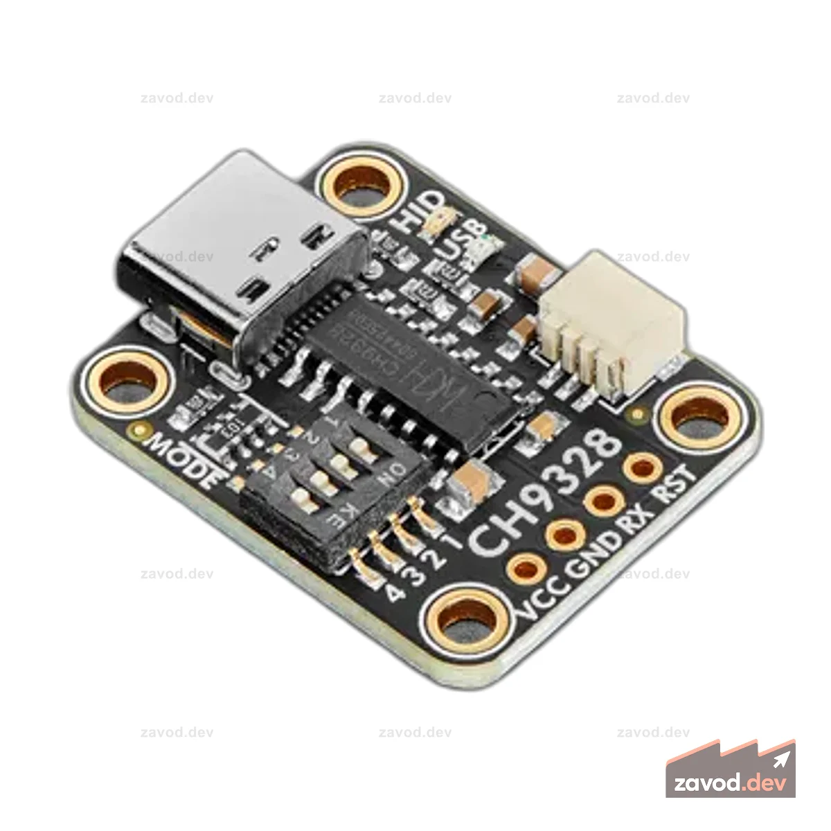 Adafruit CH9328 Переход от UART к HID-клавиатуре