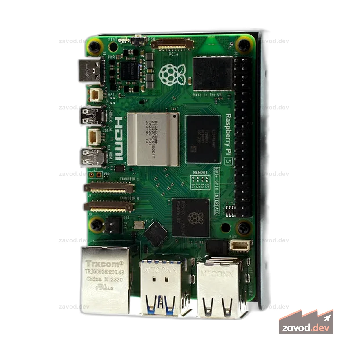 KKSB Raspberry Pi Кронштейн для DIN-рейки