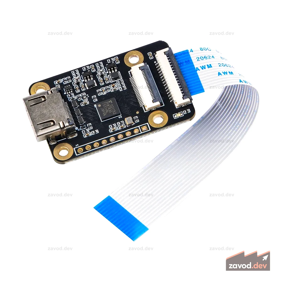 52Pi HDMI-TO-CSI2 для Raspberry Pi 4B/3B +/3B/3A +/Pi Zero/Pi Zero W/Pi Zero 2W