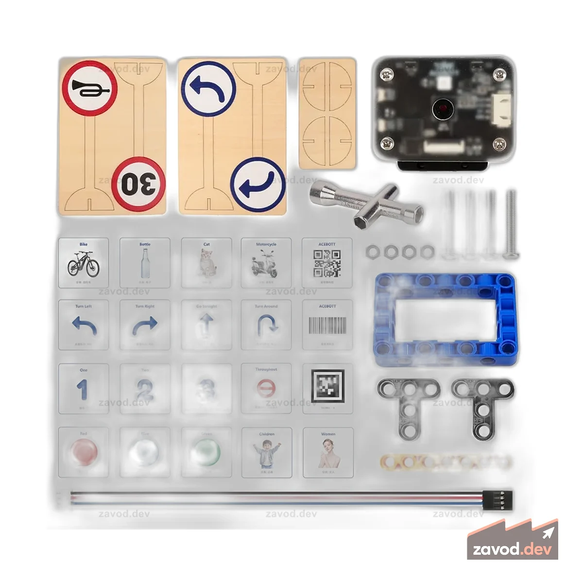 ACEBOTT QD107 AI Vision для автомобиля TinkerBott V1.1