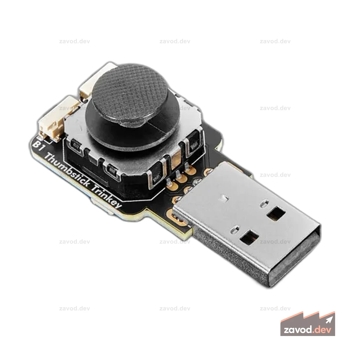 USB-ключ Adafruit Thumbstick Trinkey с миниатюрным джойстиком