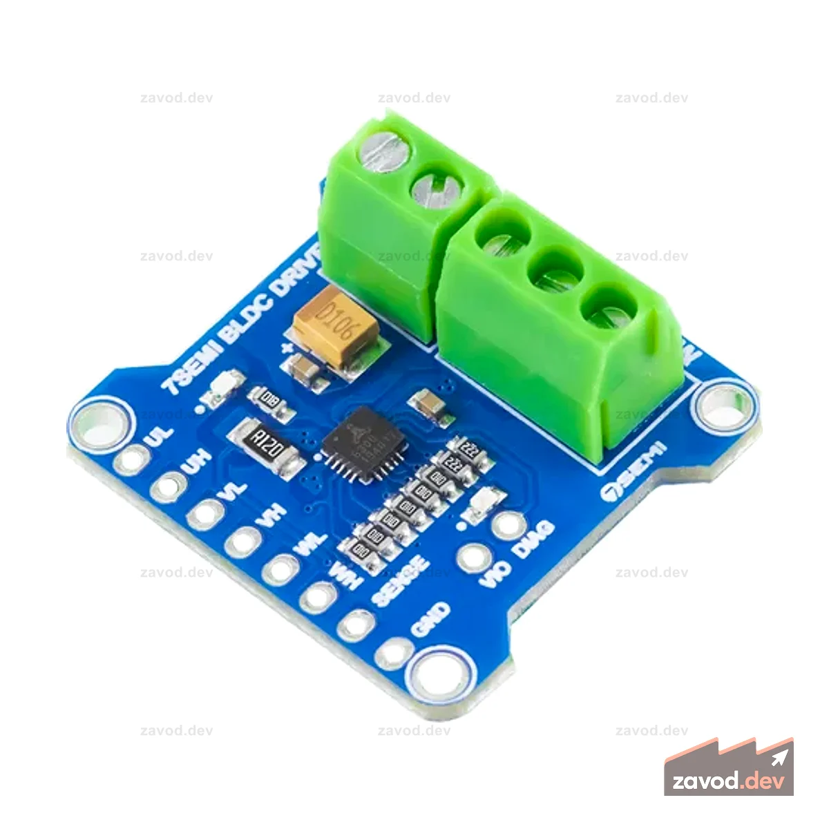 7Semi 3Phase TMC6300 BLDC PMSM Драйвер бесщеточного двигателя