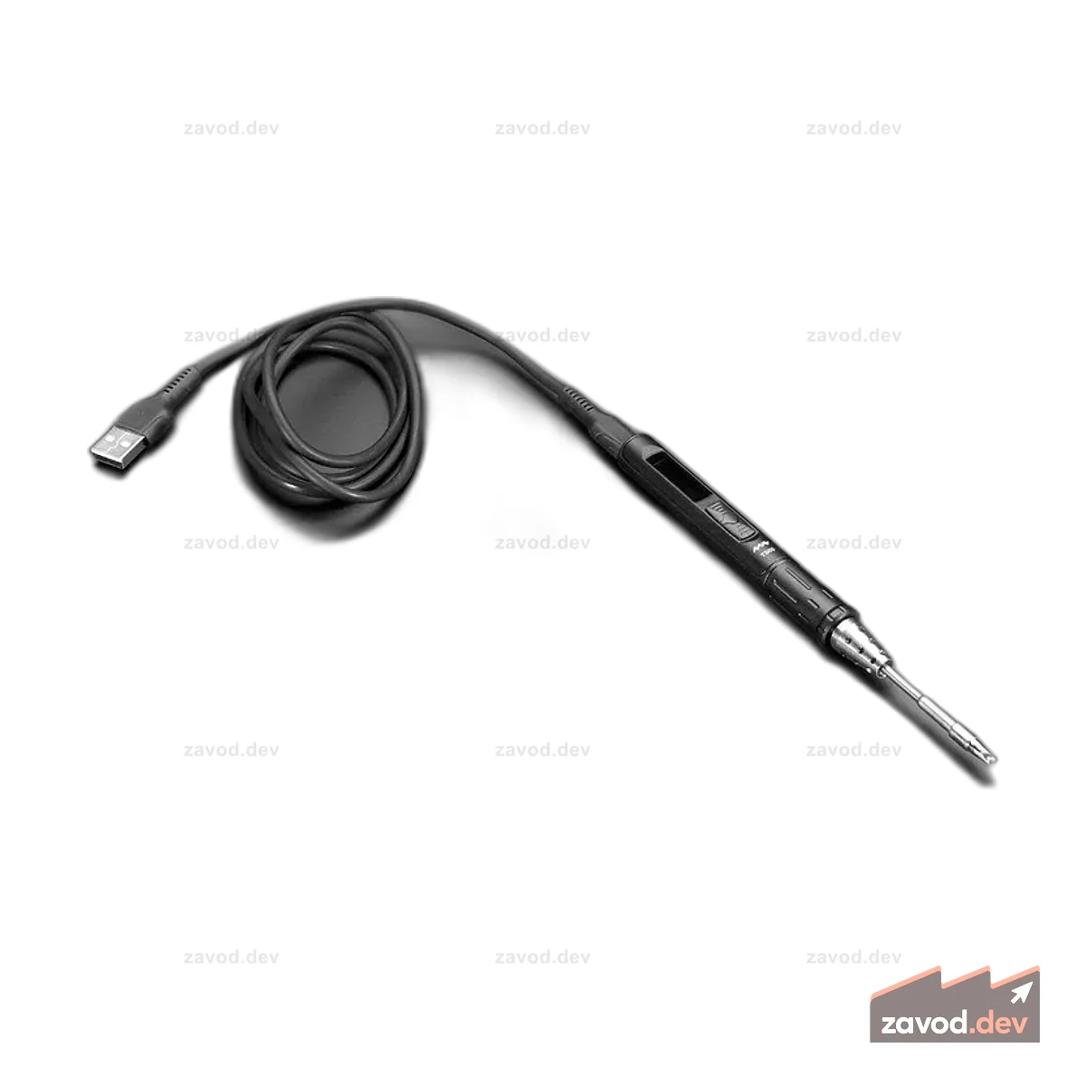 Паяльник с питанием от USB C — ручка с регулируемой температурой — TS80