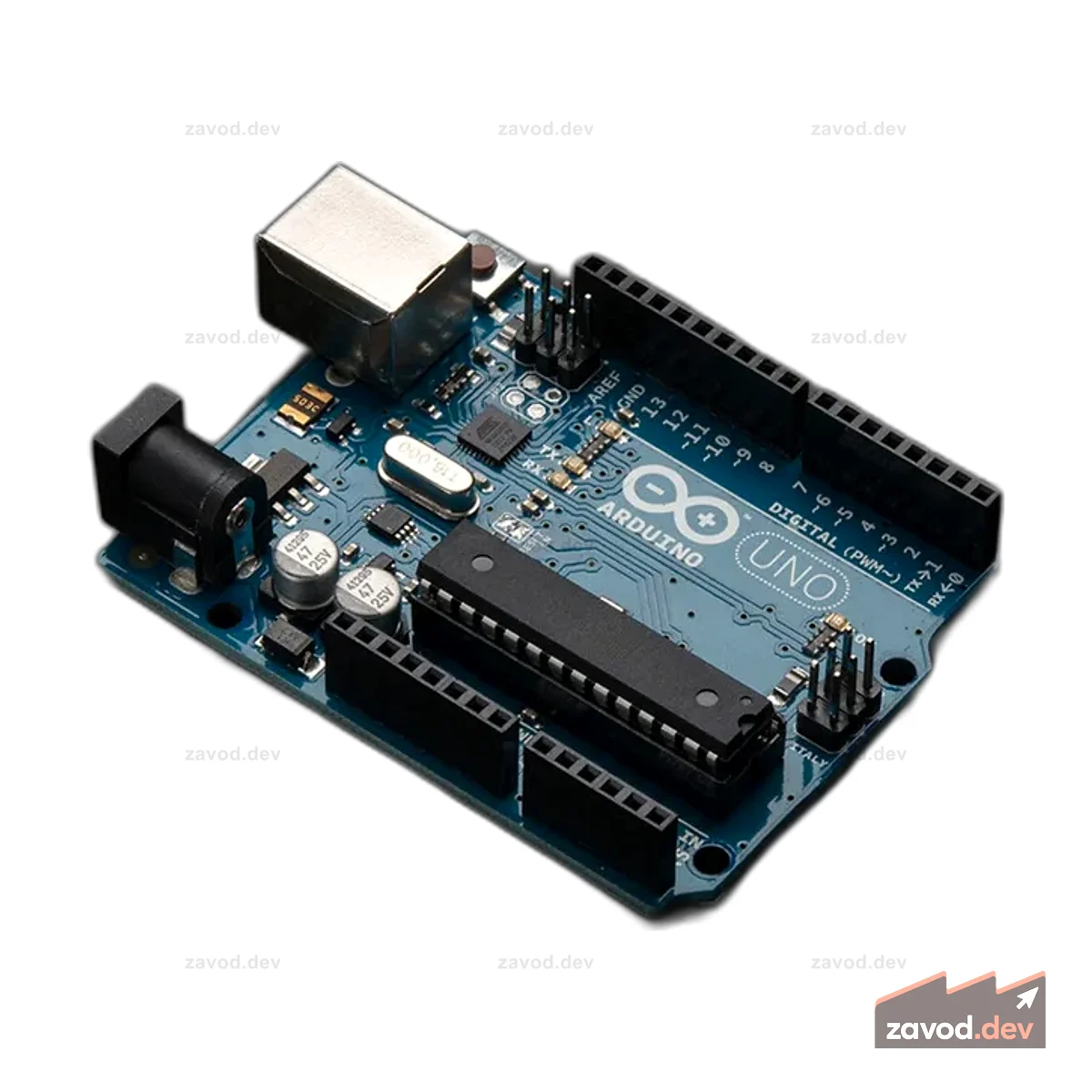 Arduino Uno R3 (Atmega328 - в сборе)