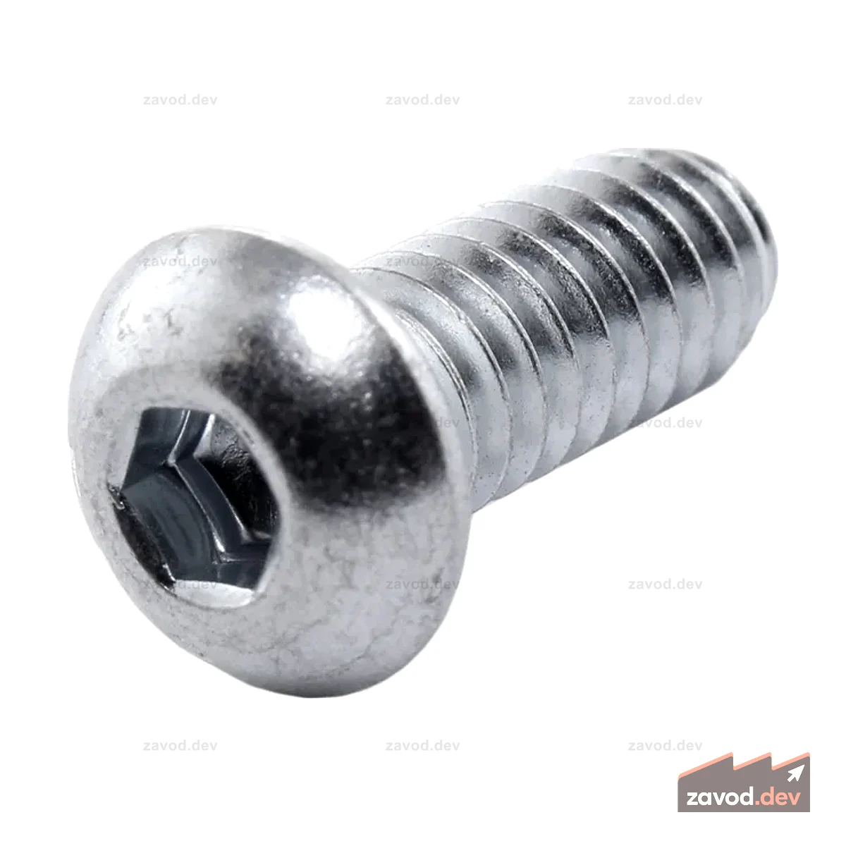 Винт с полукруглой головкой 1/4-20 x 0,625 дюйма