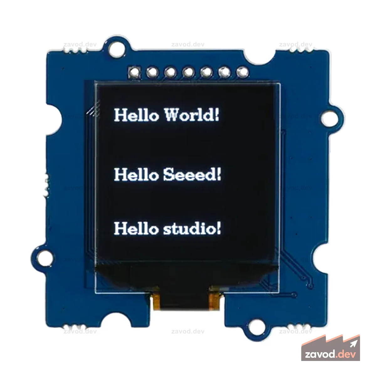 Grove - OLED-дисплей 1.12 (SH1107) V3.0 - SPI/IIC -3,3 В/5 В