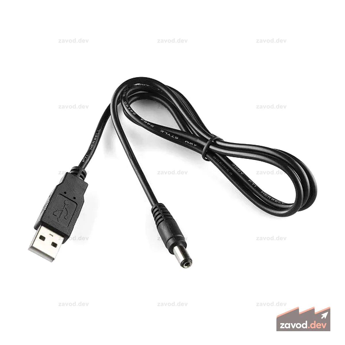 Адаптер Barrel Jack — USB на 5,5 мм