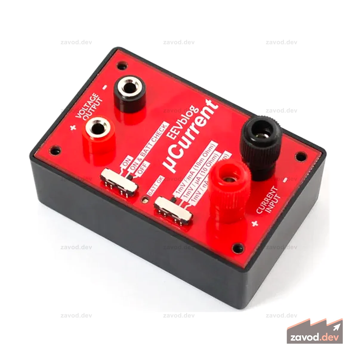 EEVblog uCurrent - Помощник по точному измерению тока