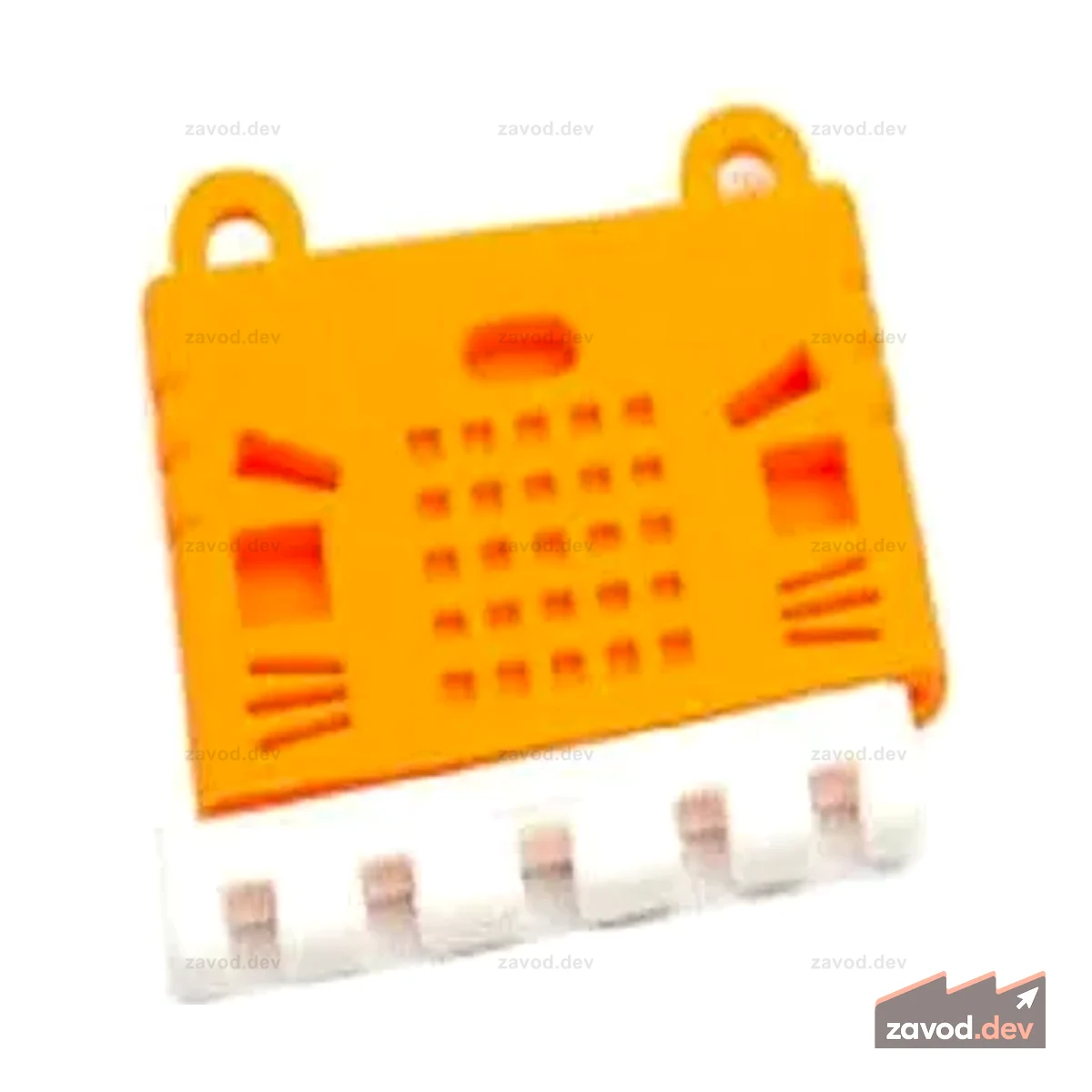 BBC Micro:Bit Силиконовый мягкий защитный чехол (оранжевый) для Micro:Bit V1 и V2