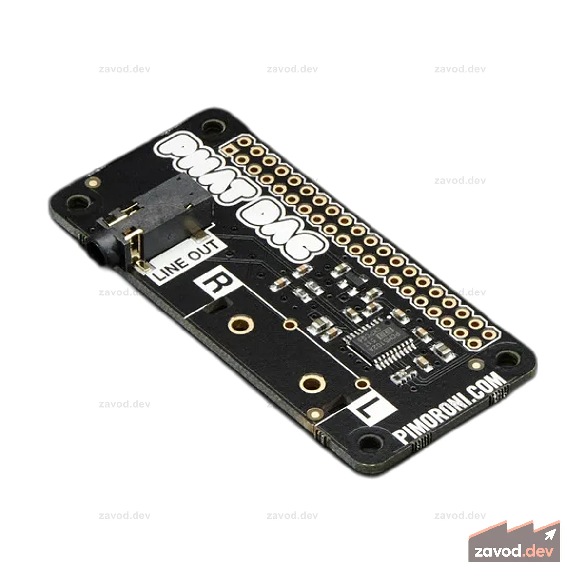 ЦАП Pimoroni pHAT для Raspberry Pi Zero