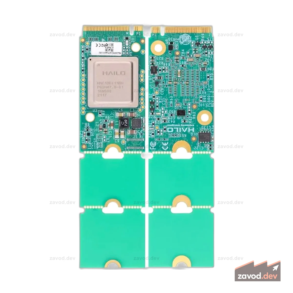 Стартовый комплект модуля Hailo-8 M.2 M Key 2280 (26 TOPS)