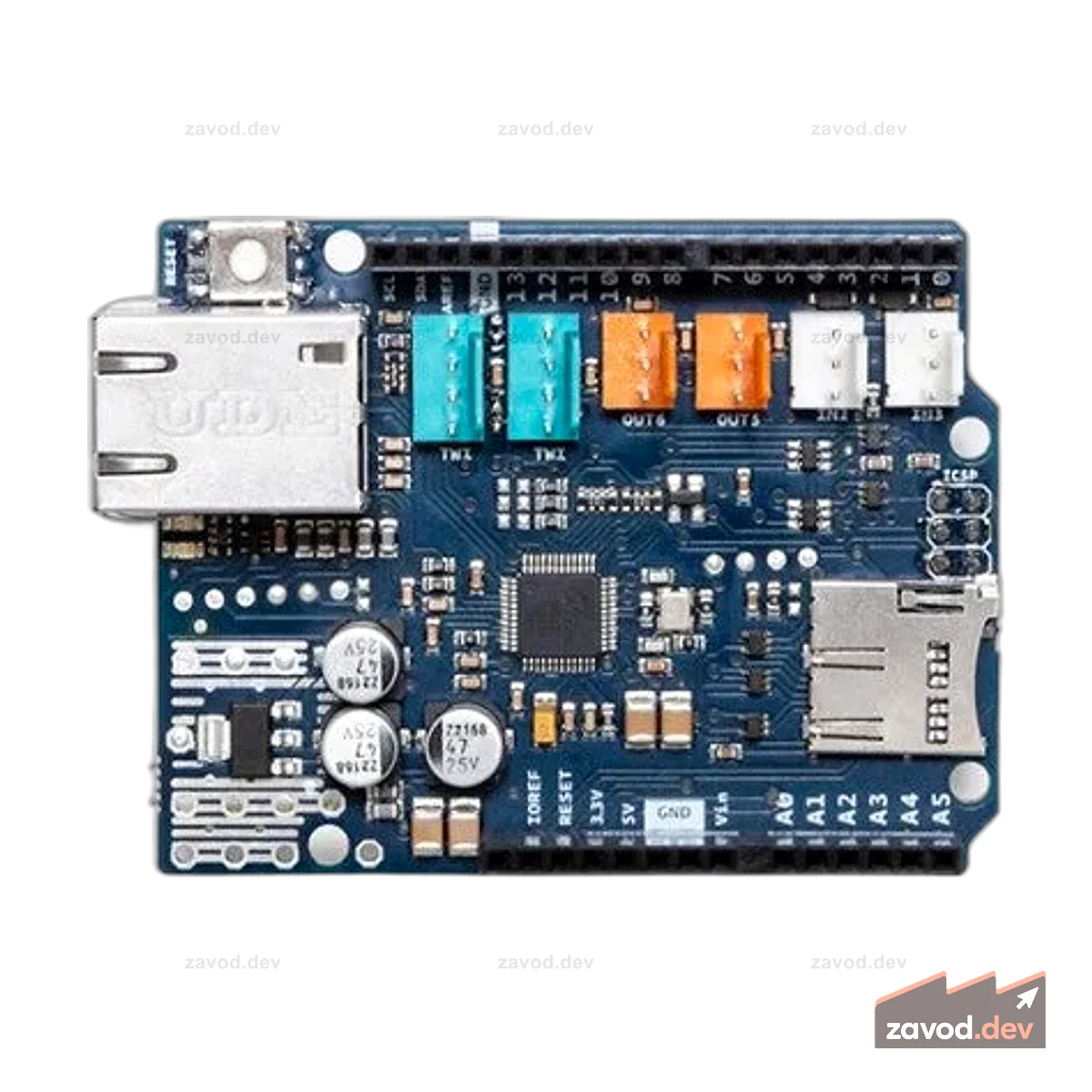Ethernet-шилд Arduino 2