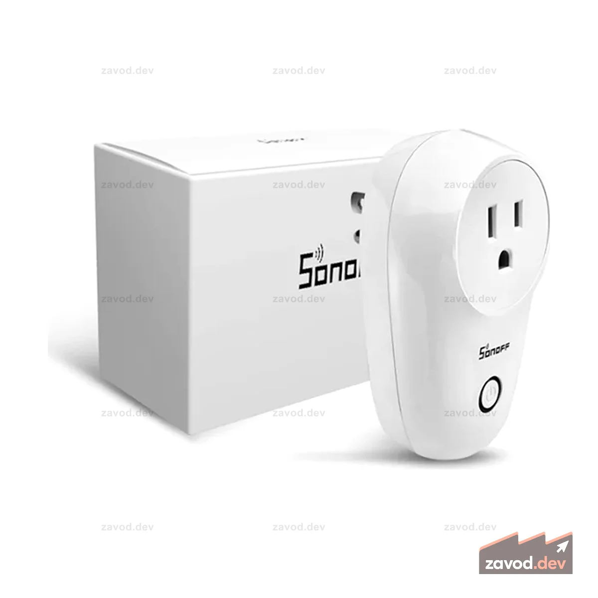 Умная розетка Wi-Fi Sonoff S26 — стандарт США
