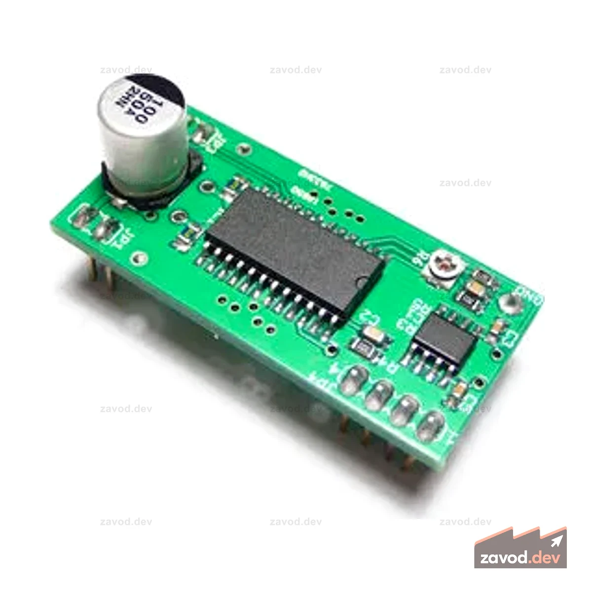 Драйвер шагового двигателя EasyDriver V3 - в сборе