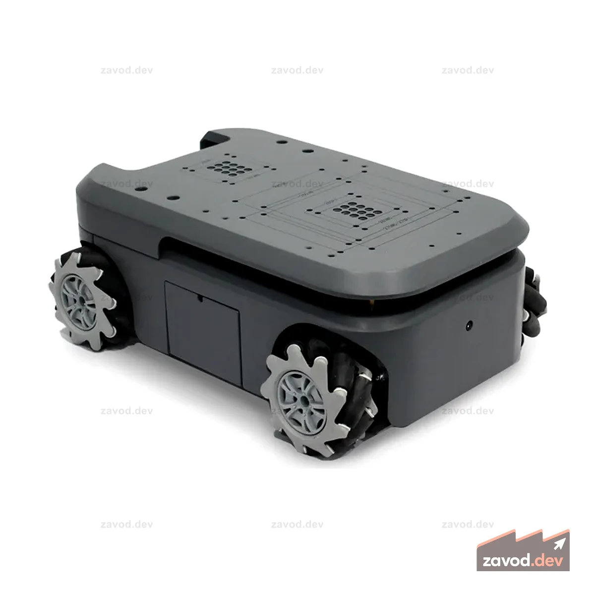 Elephant Robotics myAGV 2023 Jetson Nano — комплект автономного навигационного робота на мобильном шасси с 2D/3D картографированием, интеллектуальный полноприводный автомобиль с геймпадом