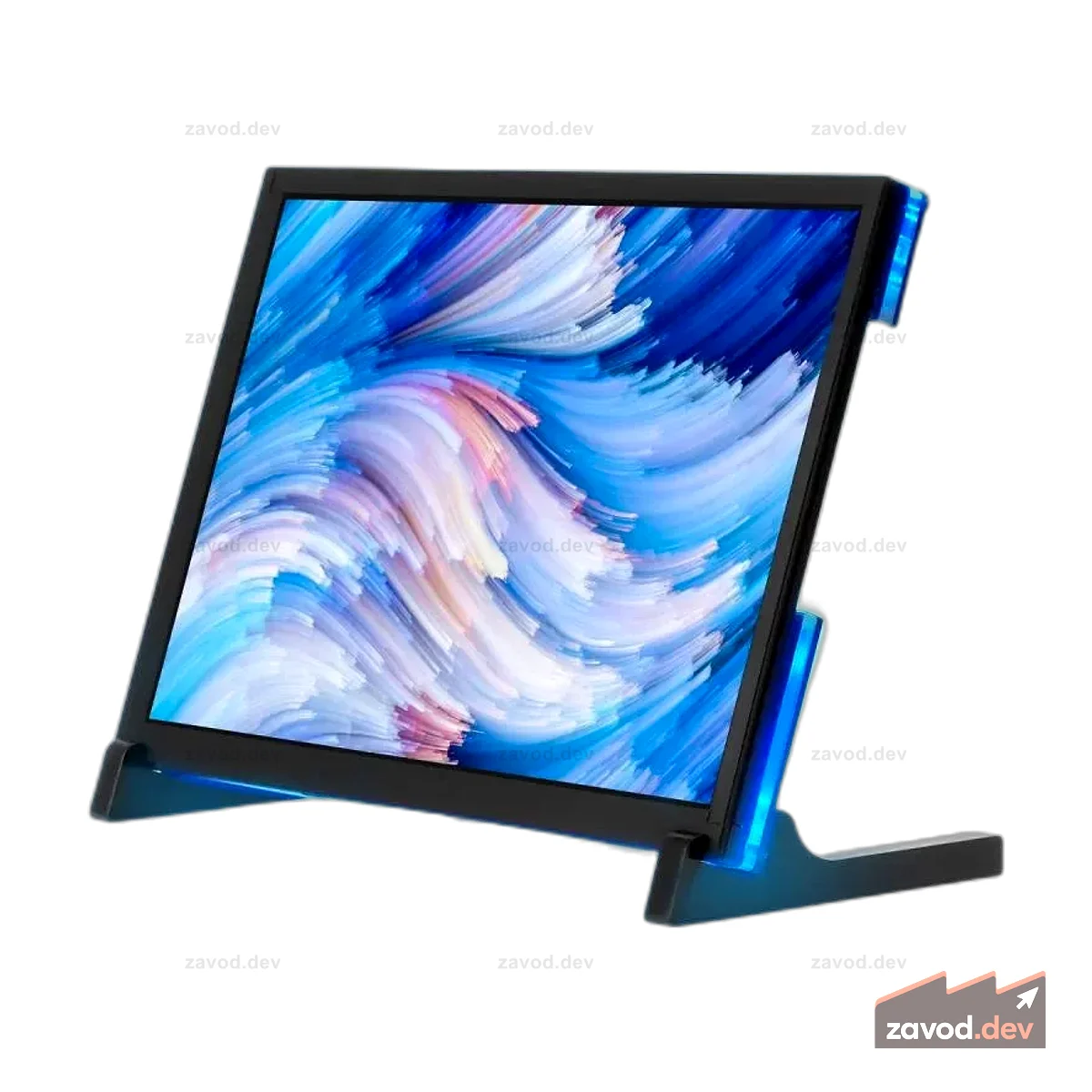 10,1-дюймовый емкостный сенсорный экран IPS с анимированной RGB-подсветкой, совместимый с Raspberry Pi