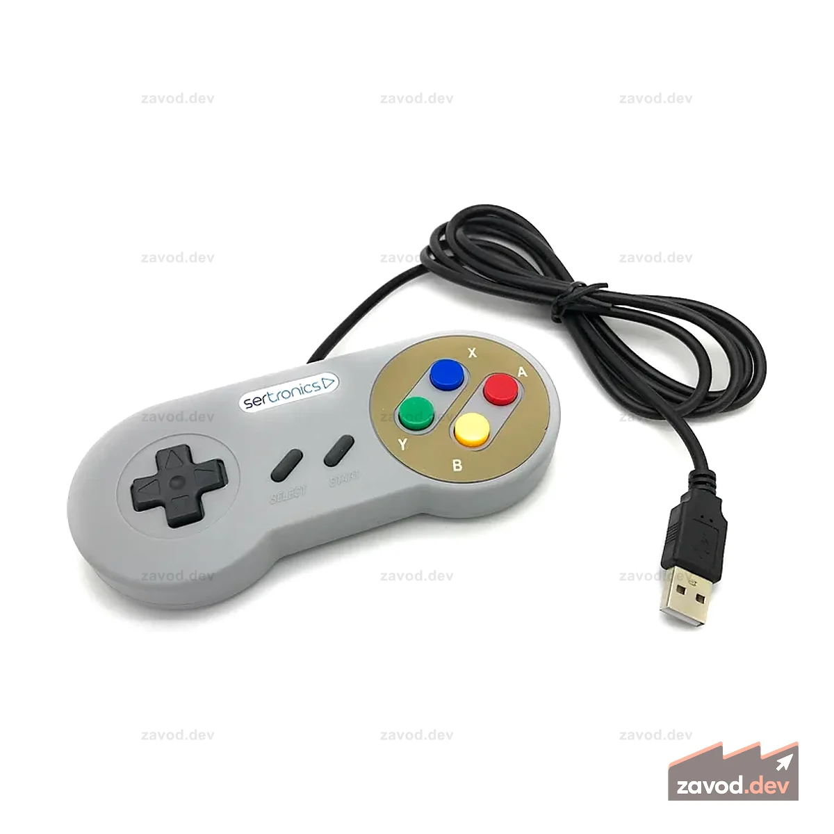 Контроллер USB 2.0 в дизайне SNES