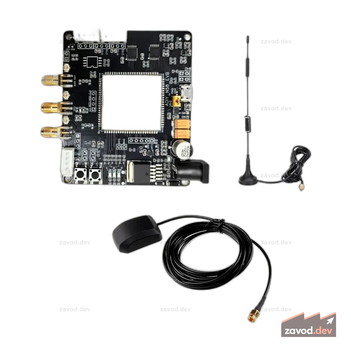 N58 Оценочная плата Bluetooth с антеннами GPS, GNSS и LTE