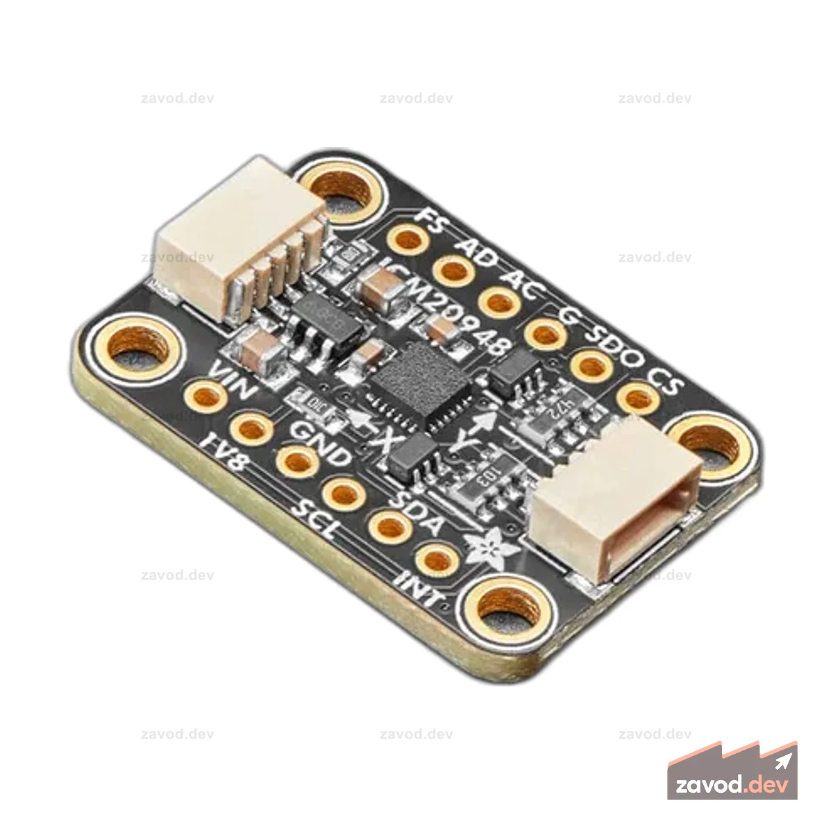 Adafruit TDK InvenSense ICM-20948 ИДУ с 9 степенями свободы - STEMMA QT / Qwiic