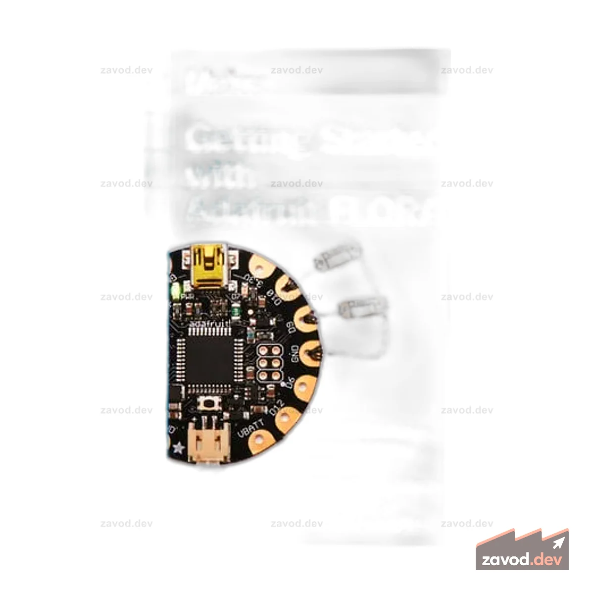 Начало работы с Adafruit FLORA