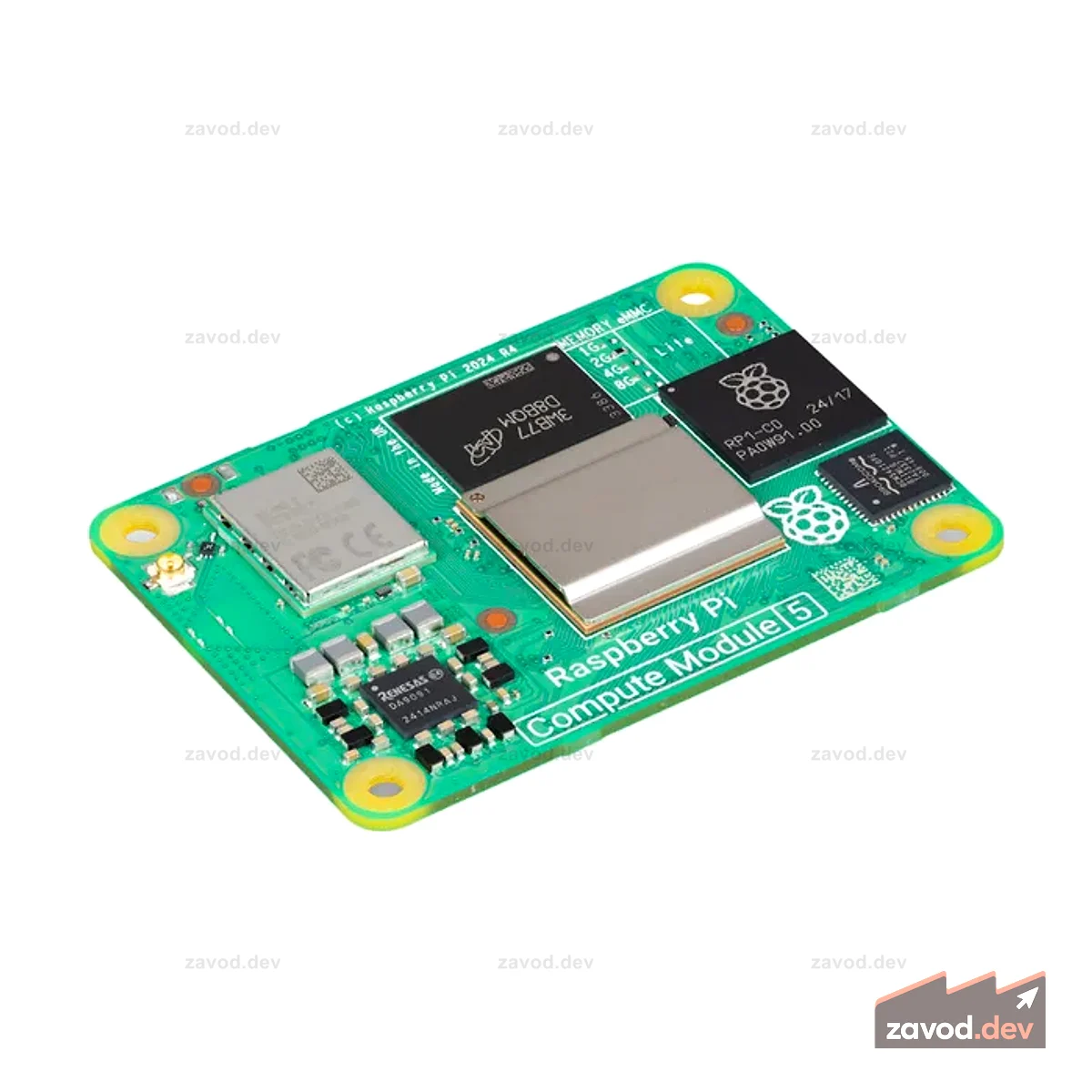 Вычислительный модуль Raspberry Pi 5: раскройте инновации Интернета вещей с помощью ARM Cortex-A76!