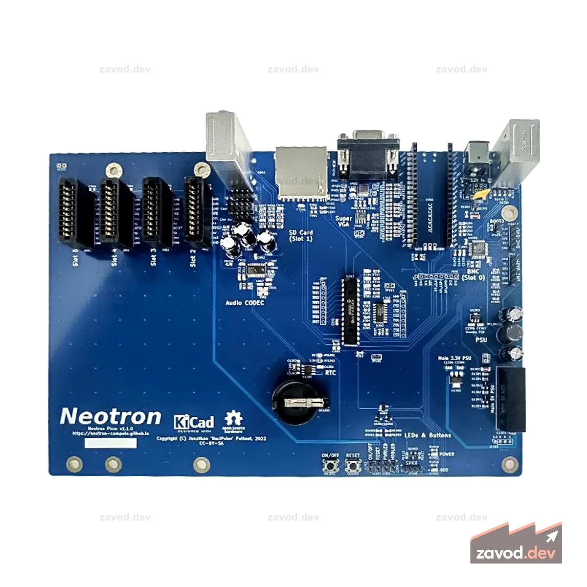 Neotron Pico Rev 1.1 - В сборе