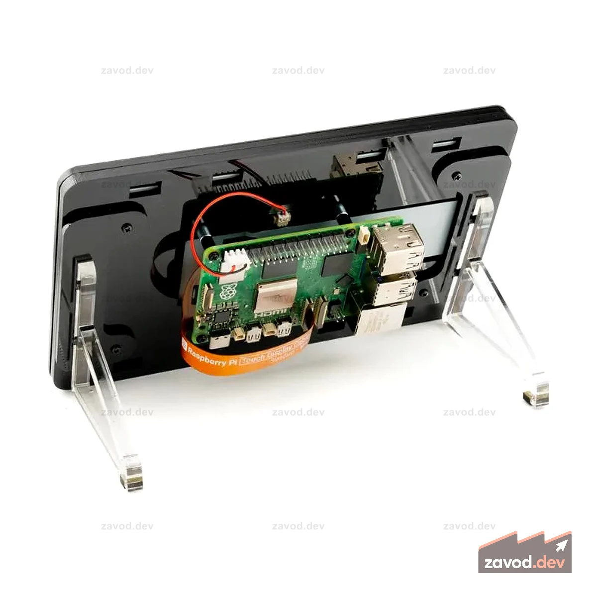 Рамка Raspberry Pi Touch Display 2 Pibow