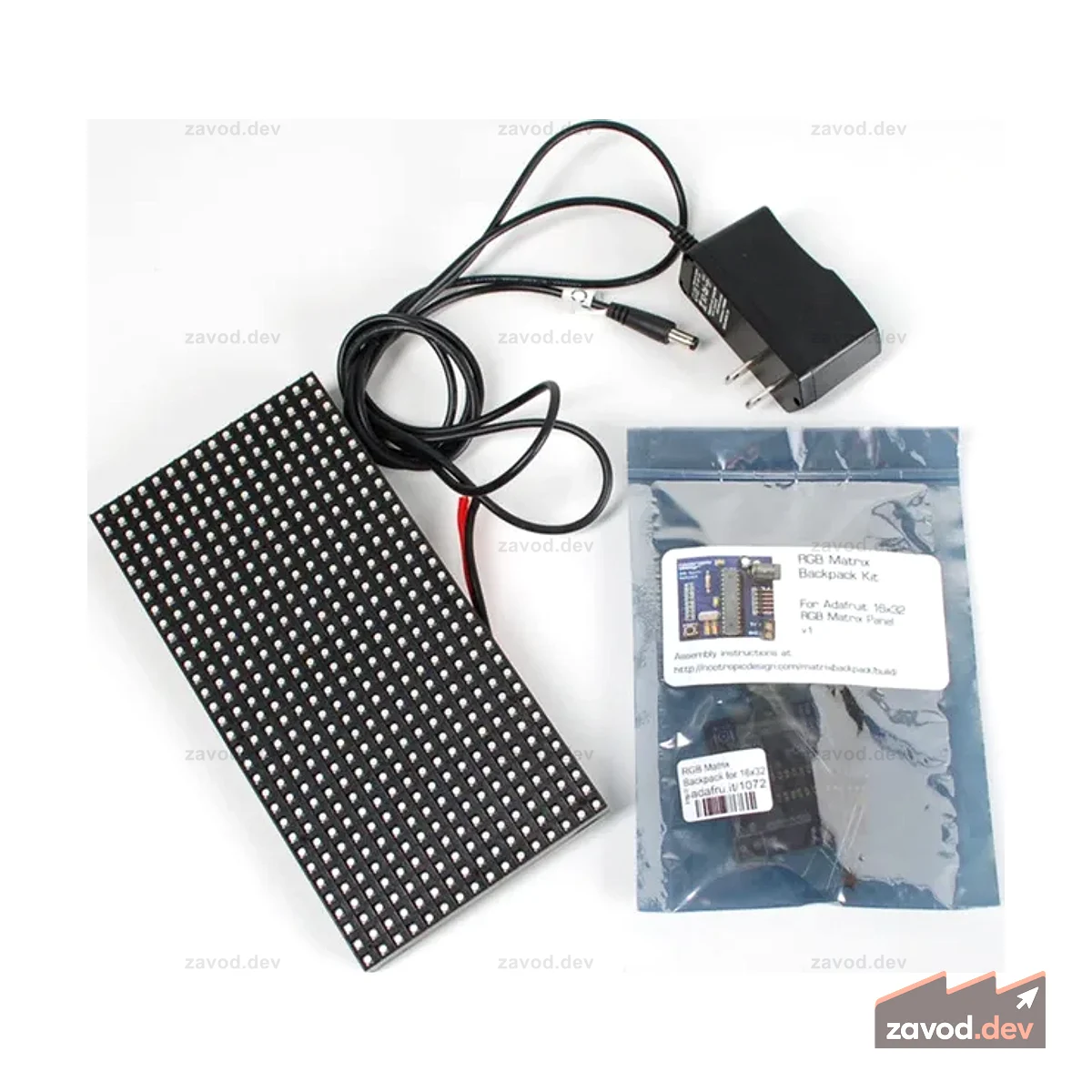 Комплект ноотропного рюкзака RGB Matrix + стартовый пакет Matrix 16x32