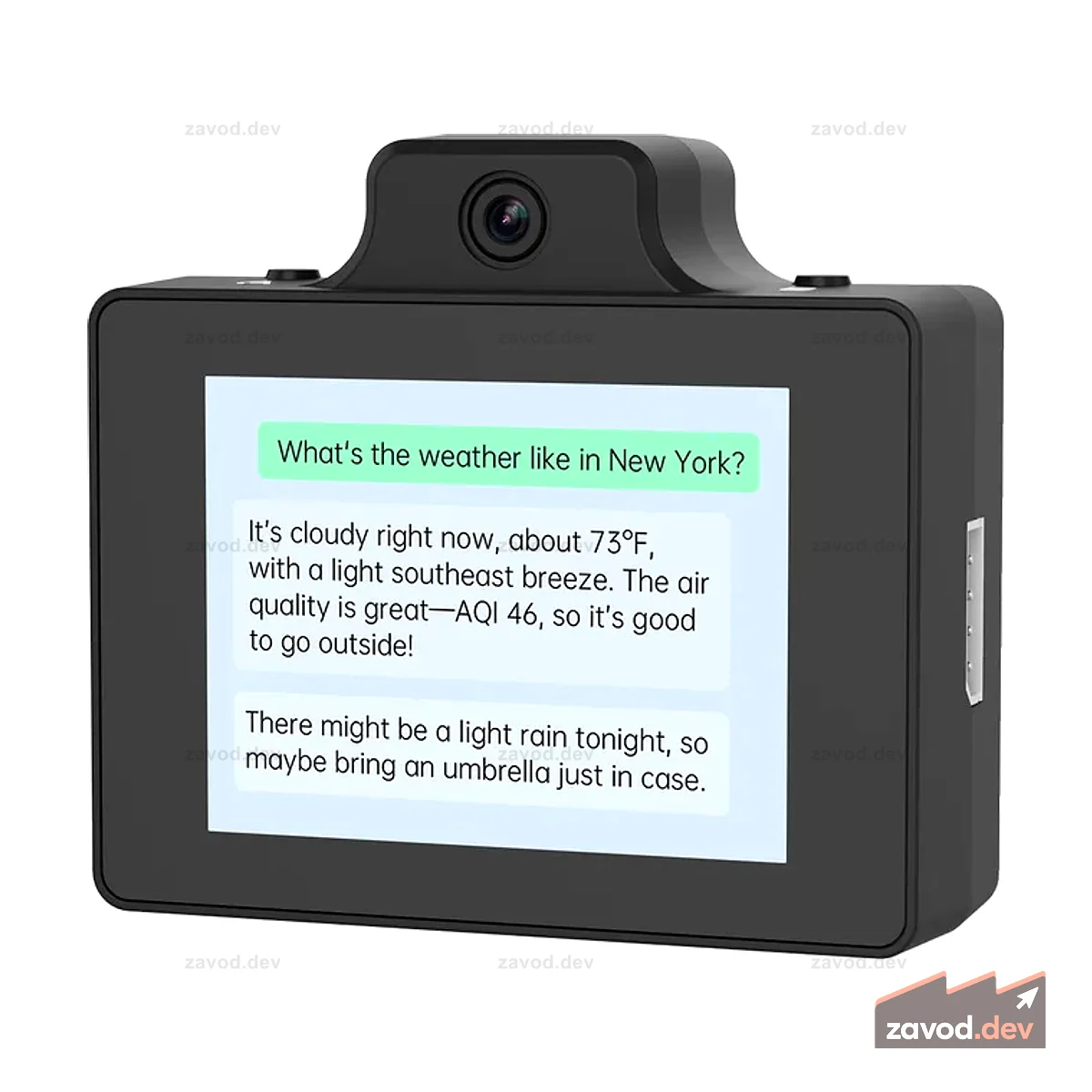 Hiwonder WonderLLM Большая языковая модель AI AI Vision и модуль умного чата с камерой ESP32