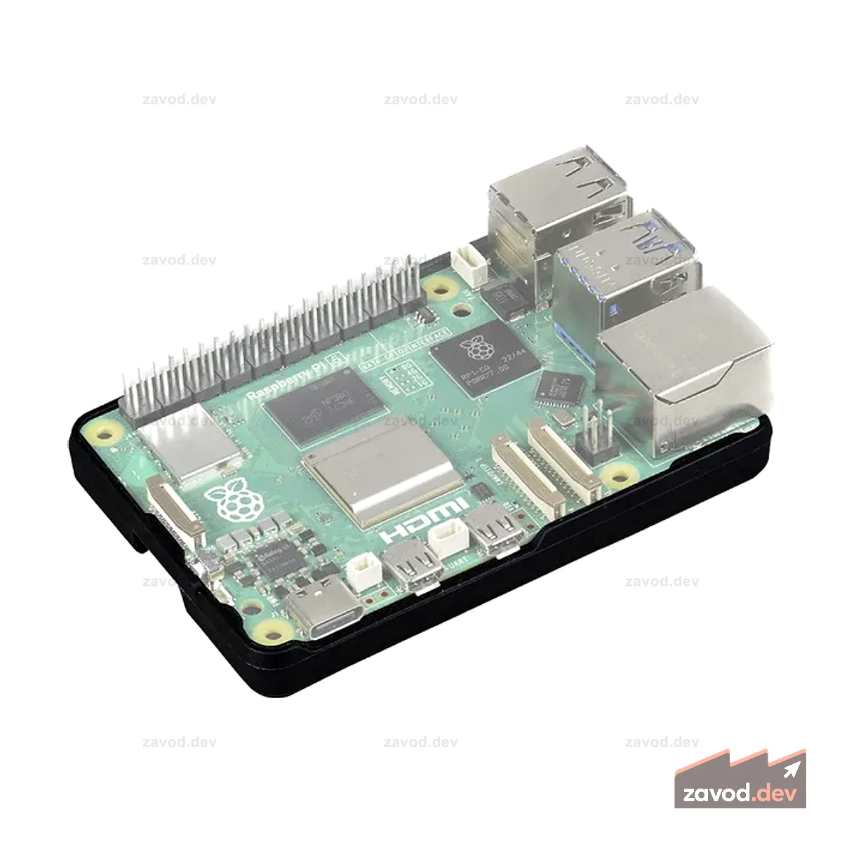 Бампер Raspberry Pi для Raspberry Pi 5