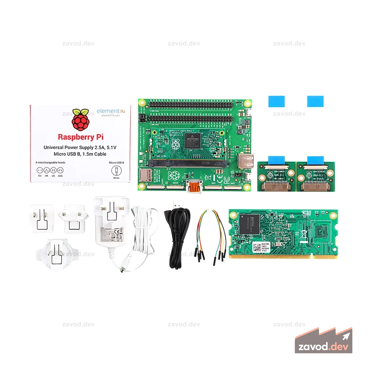 Комплект разработчика вычислительного модуля Raspberry Pi 3