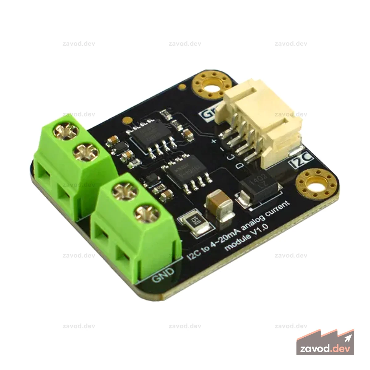 Модуль ЦАП I2C 4–20 мА для Arduino — достигайте точности!