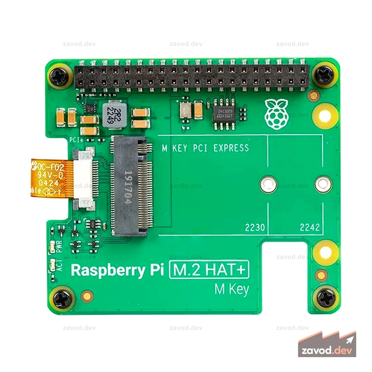 M.2 HAT+ для Raspberry Pi 5