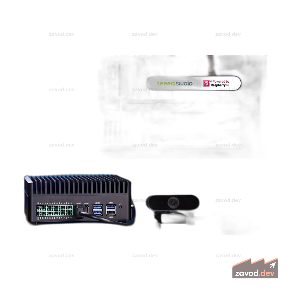 reComputer Industrial R2045-12Hailo-8 AI / AC