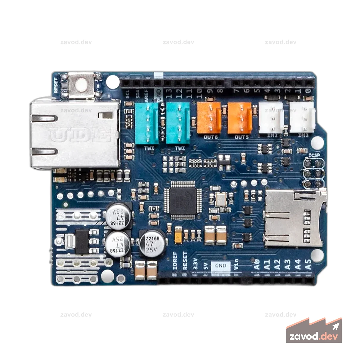 Ethernet-шилд Arduino 2