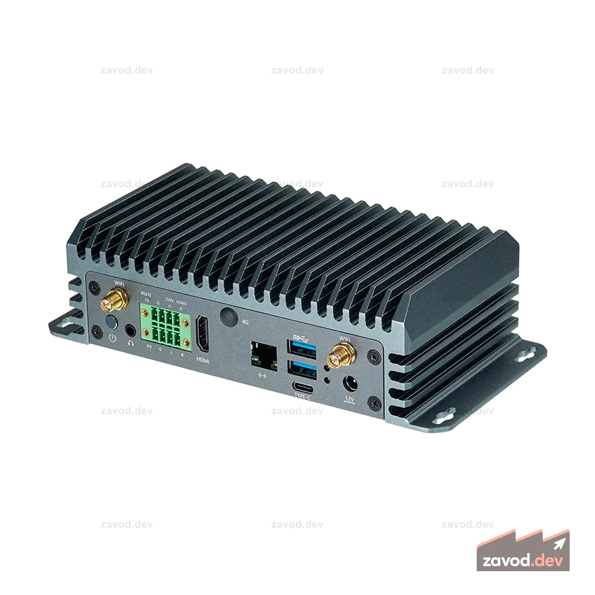 EC-OrinNX Jetson Orin NX Edge AI Безвентиляторный ПК