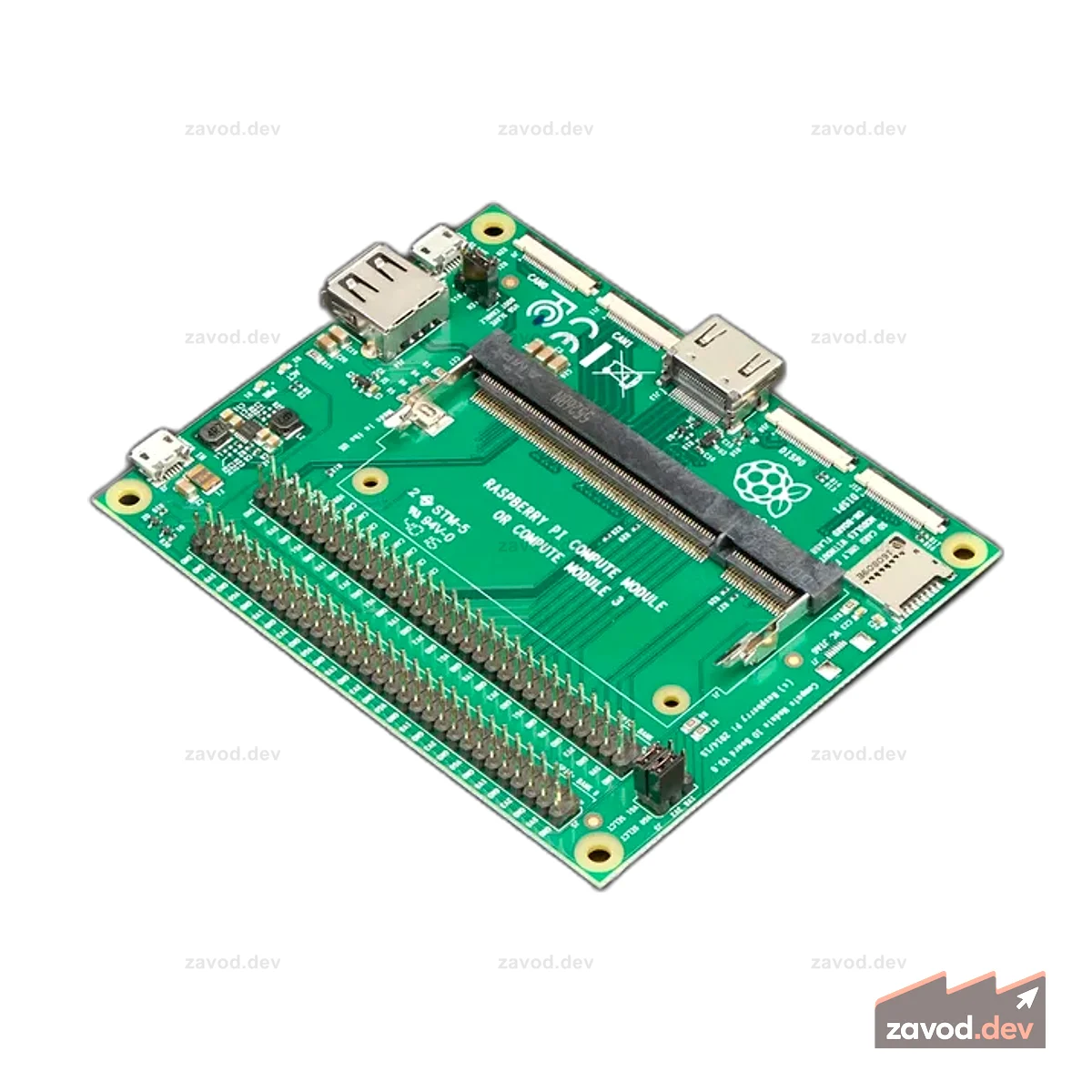 Плата ввода-вывода вычислительного модуля Raspberry Pi V3