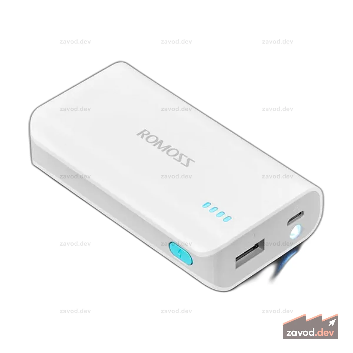 USB-аккумулятор для Raspberry Pi - 5000 мАч - 5 В @ 2,1 А