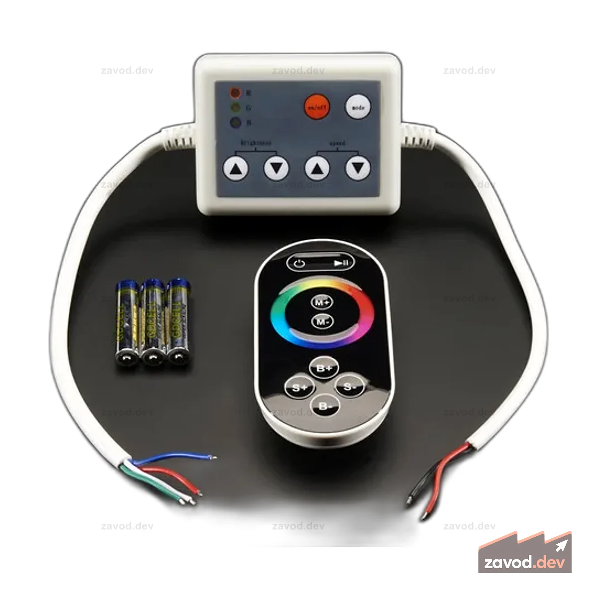 RF сенсорный контроллер для аналоговых светодиодных лент RGB