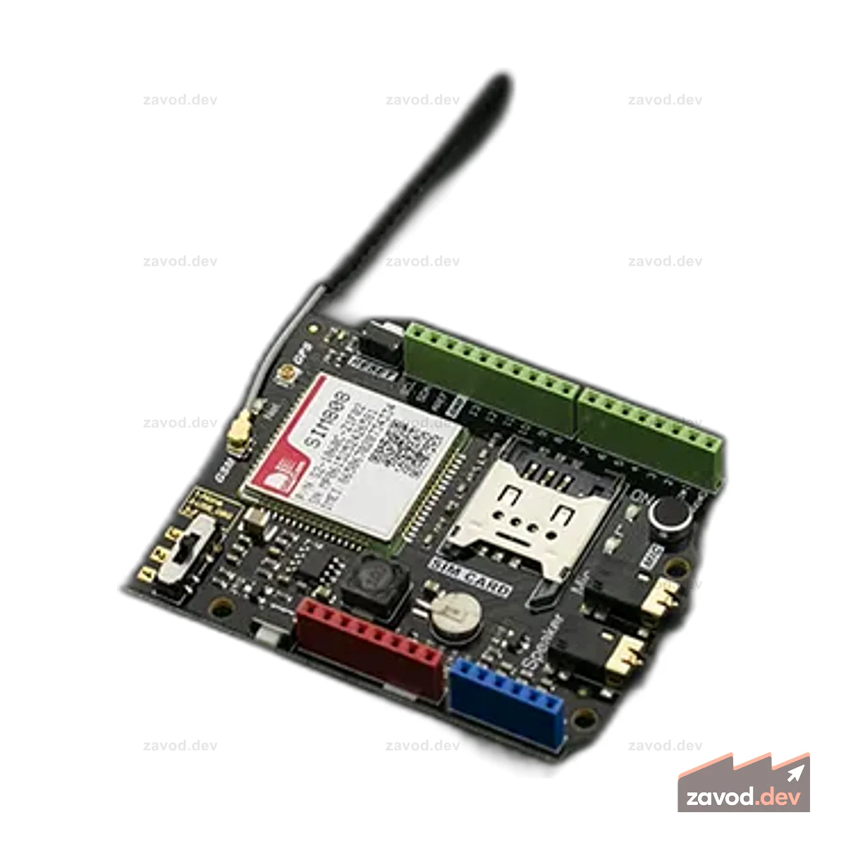 SIM808 Экран GPS/GPRS/GSM для Arduino (Снято с производства)