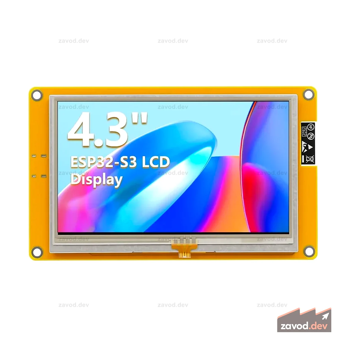 4,3-дюймовый сенсорный дисплей ESP32-S3 | 480*272 | Резистивный сенсорный | С Wi-Fi и BLE