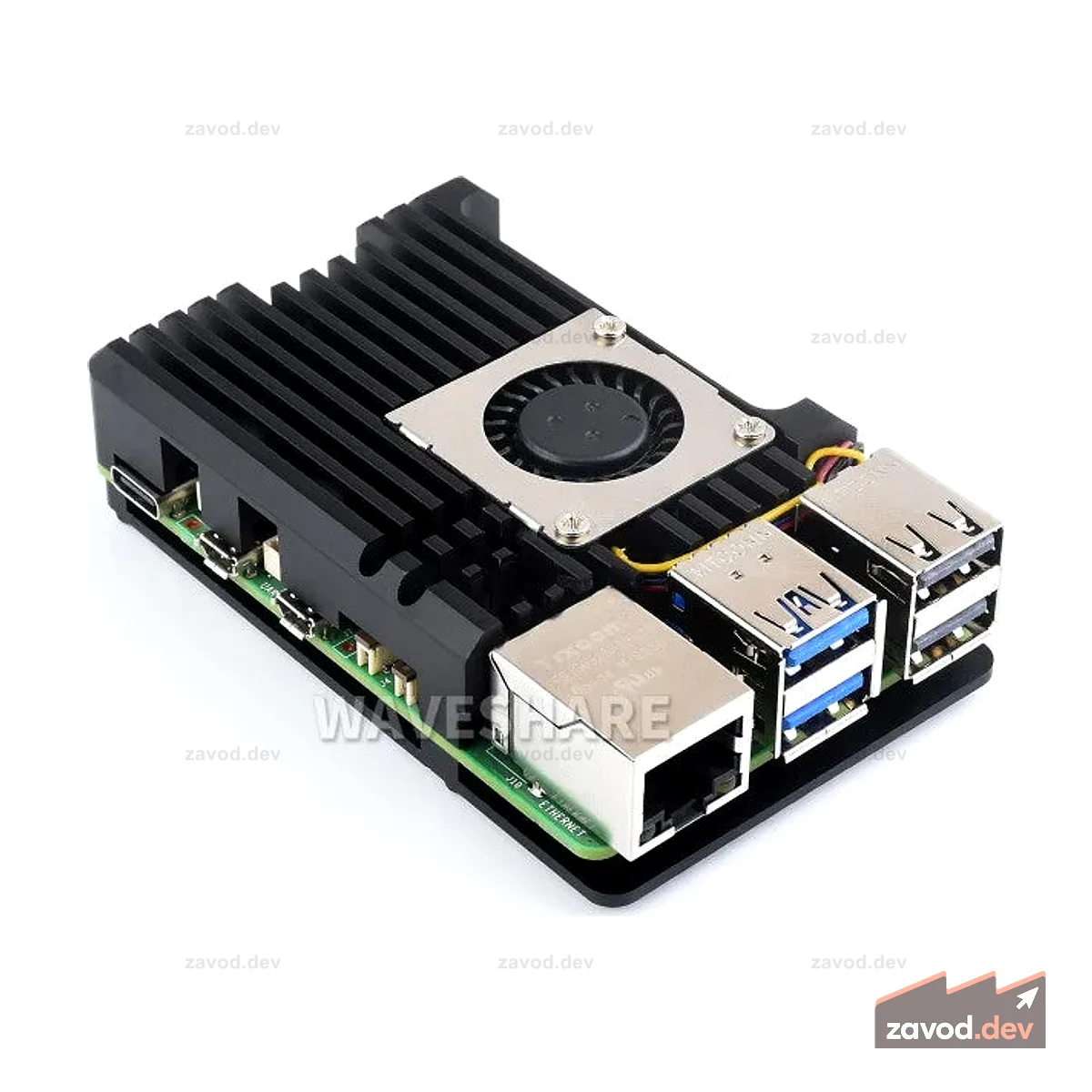 PI5-CASE-H - WaveShare Raspberry Pi 5
