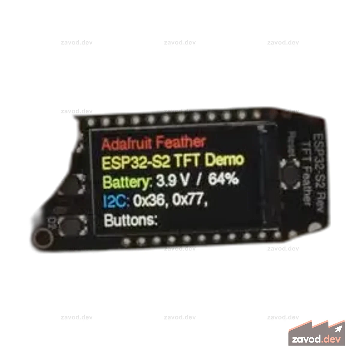 Adafruit ESP32-S2 Обратный TFT перо