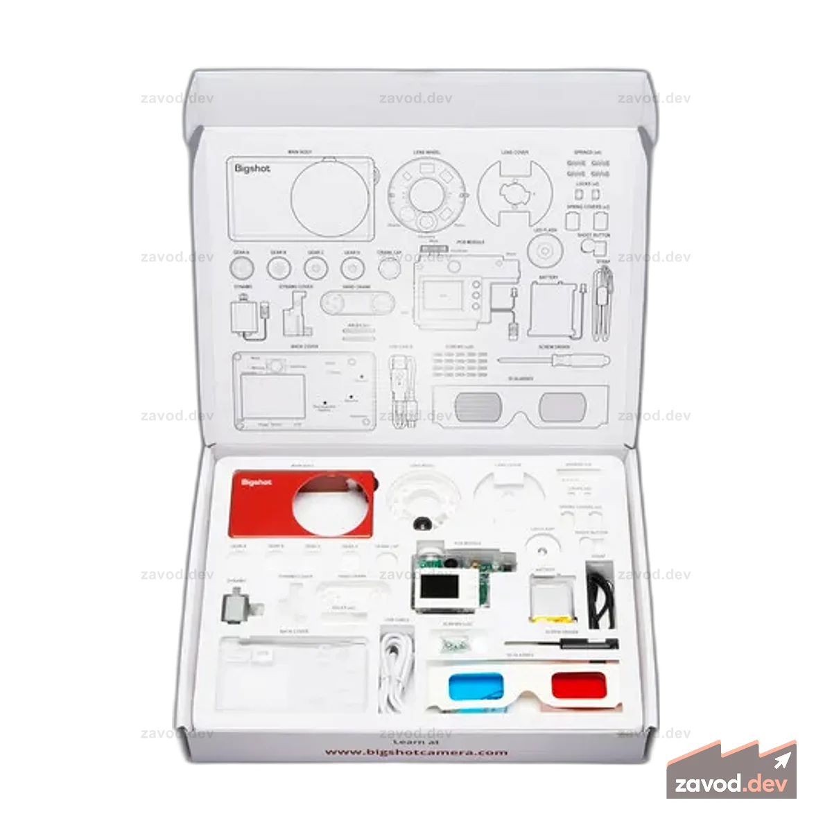 Bigshot Camera - комплект цифровой фотокамеры своими руками