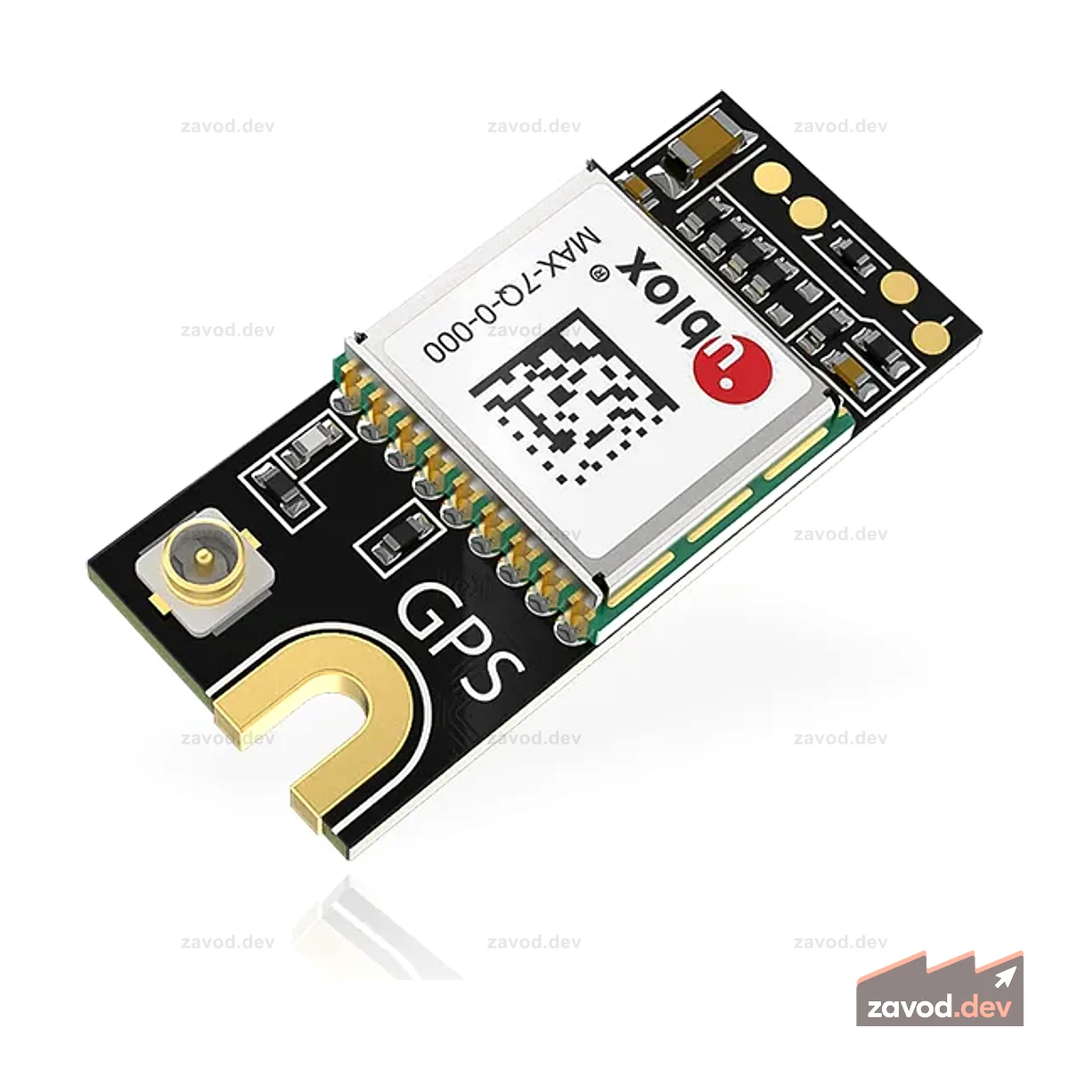 Модуль определения местоположения GNSS GPS u-Blox MAX-7Q | РАК1910
