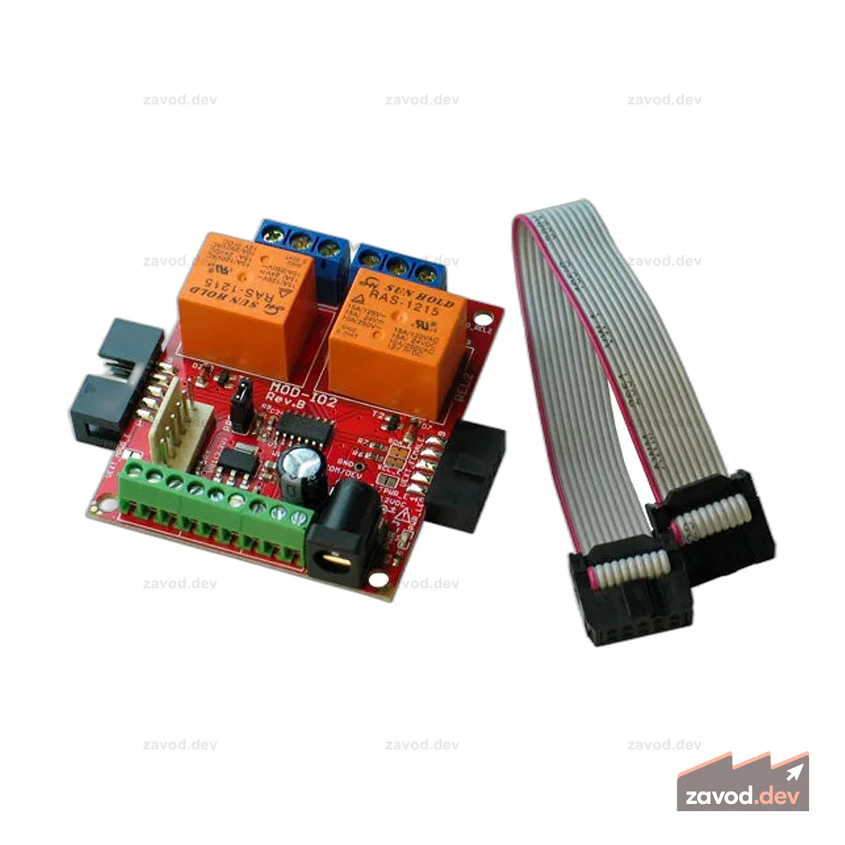 MOD-IO2 - INPUT OUTPUT EXPANDABLE BOARD WITH UEXT