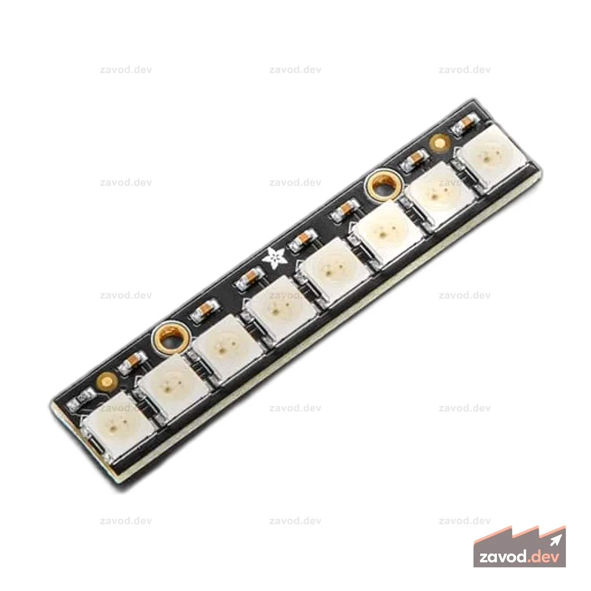 NeoPixel Stick - RGB-светодиод 8 x 5050 со встроенными драйверами