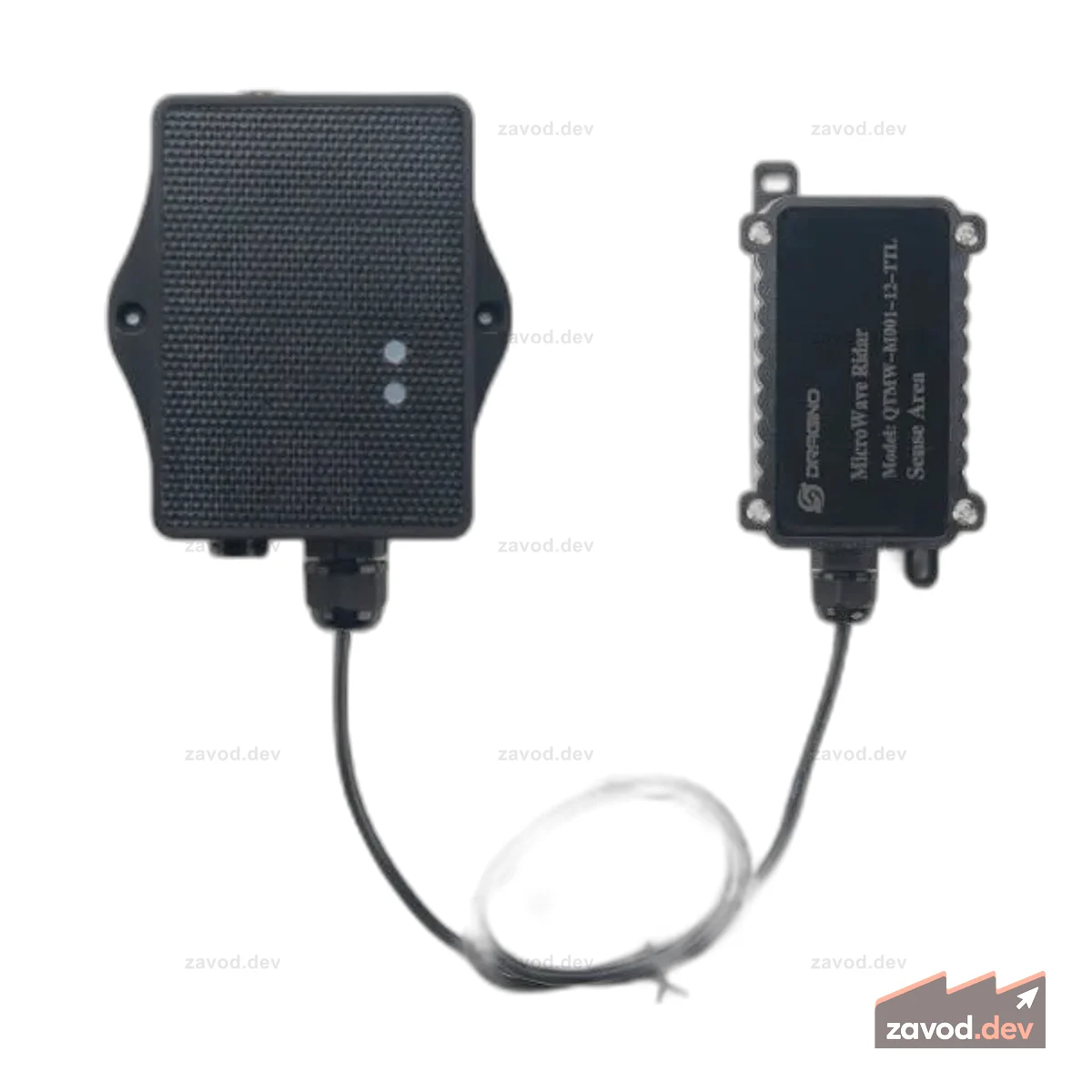 Dragino MDS120-LS-EU868 LoRaWAN микроволновый радарный датчик расстояния на солнечной батарее