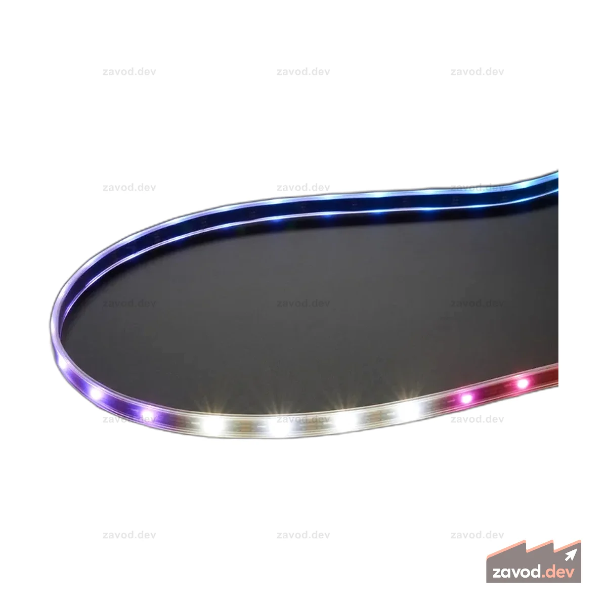 Светодиодная лента Adafruit NeoPixel Digital RGBW — черная печатная плата, 30 светодиодов/м